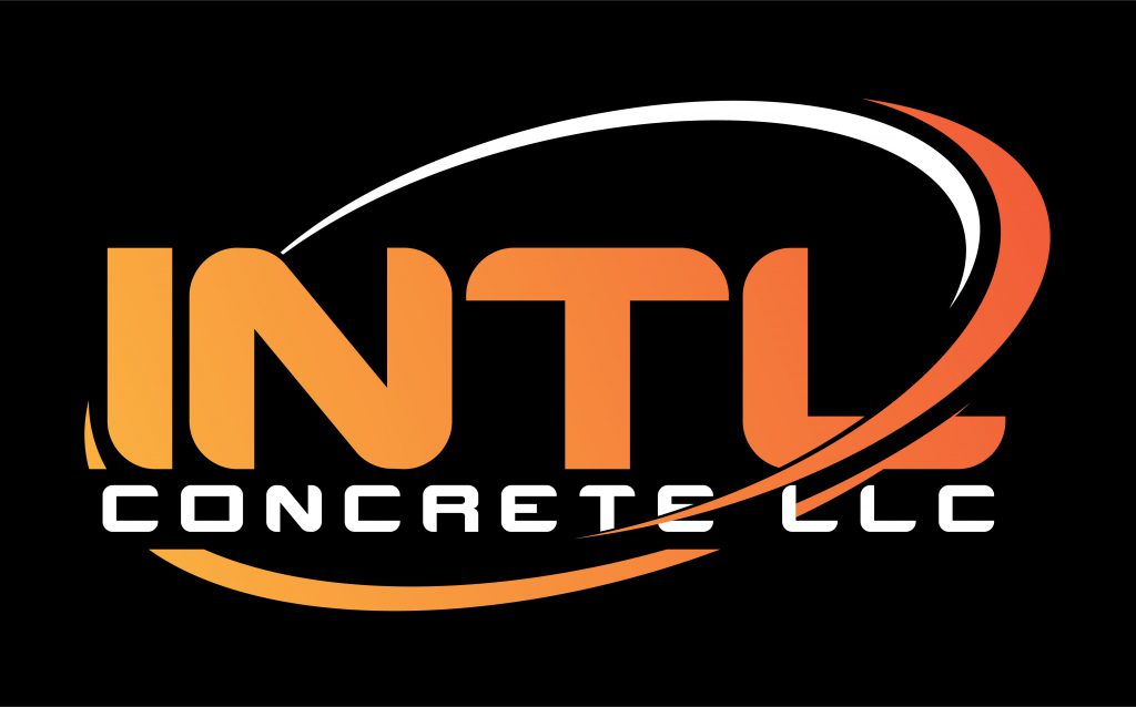 A black background with an orange and white logo.